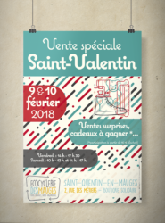 Campagne d'affiches 2018 de l'Ecocyclerie des Mauges La Pommeraye Maine-et-Loire graphiste Studio Paruline