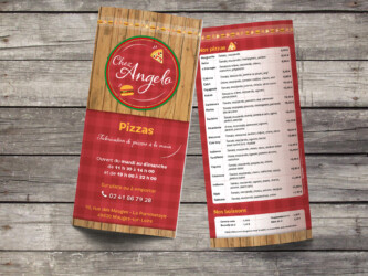 Fly DL Chez Angelo La Pommeraye Maine-et-Loire graphiste Studio Paruline