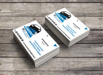 Carte de visite Garage Vincent La Pommeraye Maine-et-Loire graphiste Studio Paruline