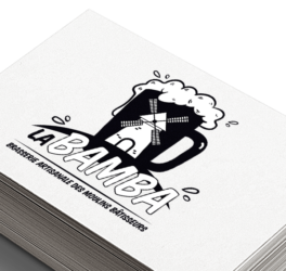 Création d'un logo La Bamba La Pommeraye, Maine-et-Loire, graphiste, Studio Paruline, Mauges-sur-Loire