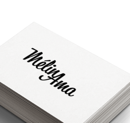 Logo Mélina Ama La Pommeraye, Maine-et-Loire, graphiste, Studio Paruline, Mauges-sur-Loire