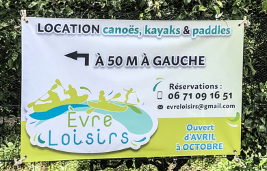 Bâche Evre Loisirs La Pommeraye, Maine-et-Loire, graphiste, Studio Paruline, Mauges-sur-Loire