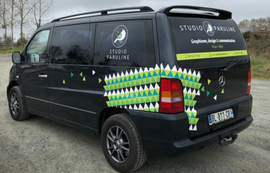 Adhésivage Studio Paruline Vito La Pommeraye, Maine-et-Loire, graphiste, Studio Paruline, Mauges-sur-Loire