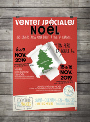 Campagne d'affiches 2019 de l'Ecocyclerie des Mauges 2019-ECOCYCLERIE-noel_affiche_graphisme_Studio_Paruline_gwendoline_maier-la_pommeraye