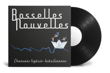 Pochette vinyle Les Bosselles Nouvelles graphiste, communication, La Pommeraye, Maine-et-Loire, graphiste, Studio Paruline, graphiste, logo, site internet, publicité