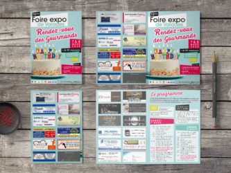 Dépliant A5 graphiste, communication, La Pommeraye, Maine-et-Loire, graphiste, Studio Paruline, graphiste, logo, site internet, publicité