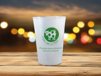 Ecocup, gobelet réutilisable Gaec de La Thau MOCKUP_Gobelet reutilisable_LA-THAU-2020