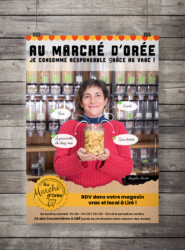 Campagne d'affiches pour Le Marché d'Orée graphiste_Studio_Paruline_gwendoline_maier-la_pommeraye