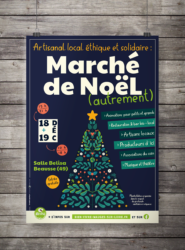 Affiche pour l'asso Bien Vivre à Mauges-sur-Loire graphiste_Studio_Paruline_gwendoline_maier-la_pommeraye