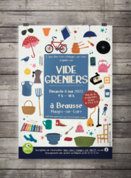 Affiche pour l'asso Bien Vivre à Mauges-sur-Loire graphiste_Studio_Paruline_gwendoline_maier-la_pommeraye